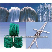 B.W.G.15*15 barbed wire fence with high quality and competitive price